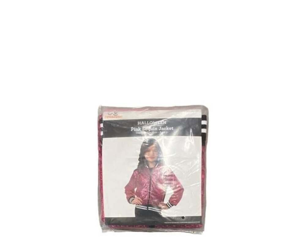 Celebrate Pink Sequin Jacket Size One Size Fits Most Ages 3+